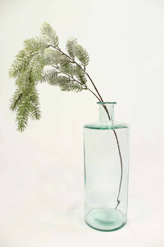 Faux Frosted Pine Willow Stem