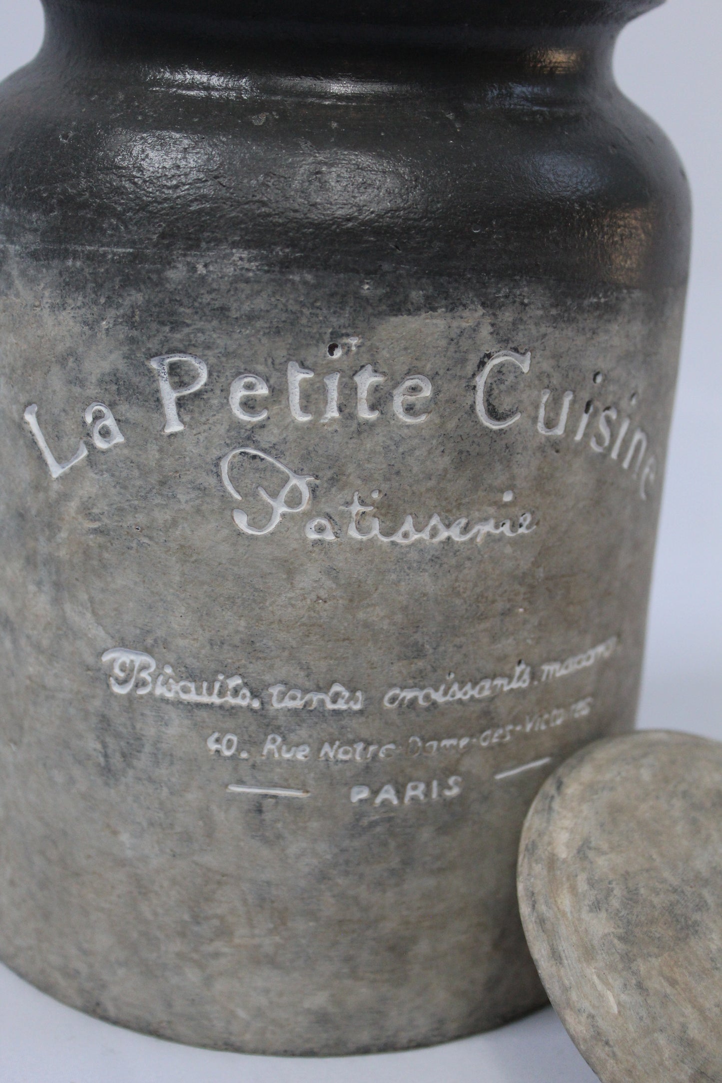 French La Petite Cuisine Jar