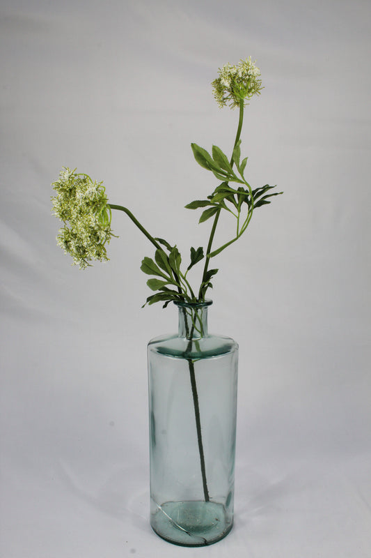 Faux White Queen Anne`s Lace Stem