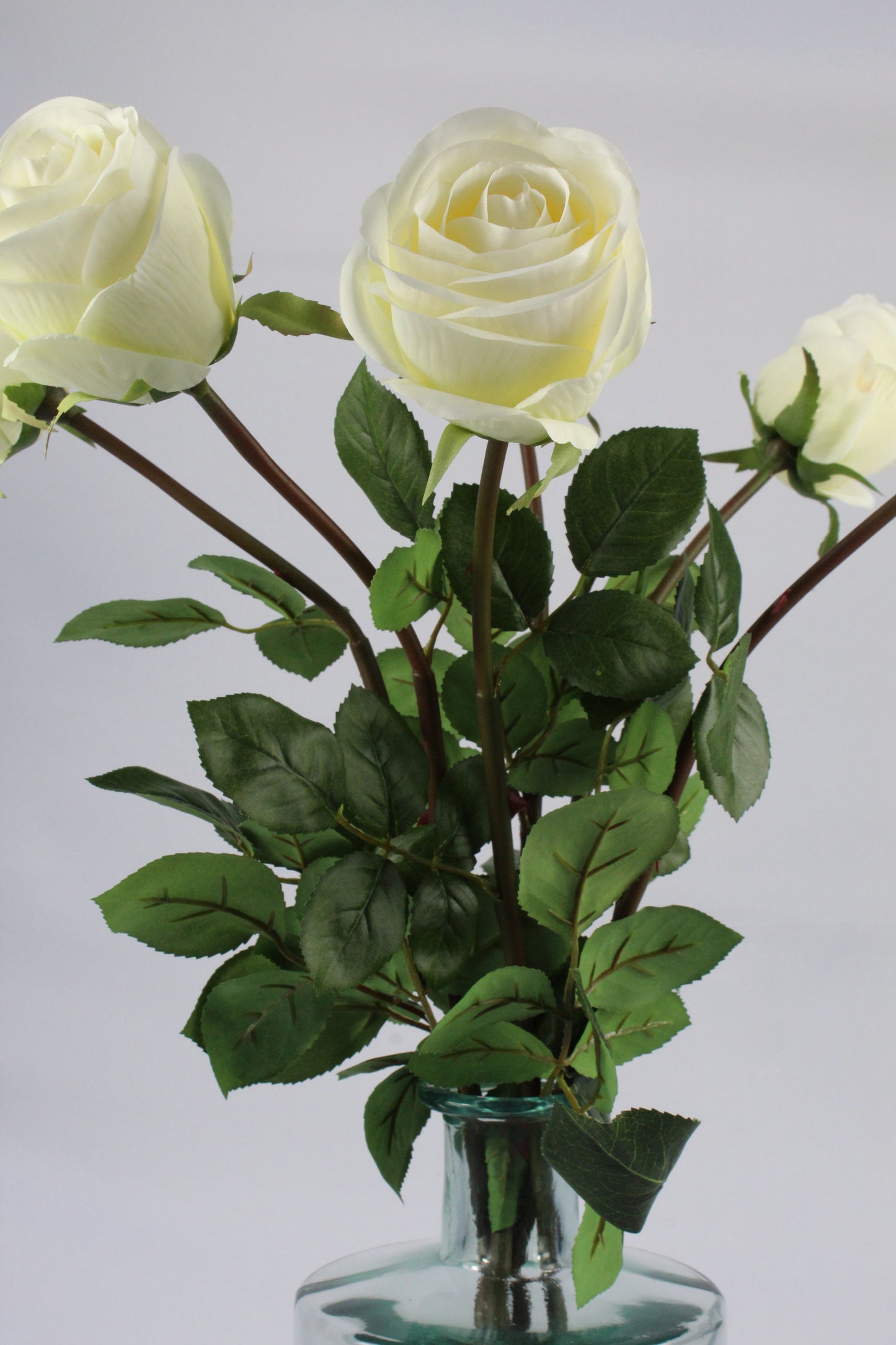 Faux White Vienna Rose