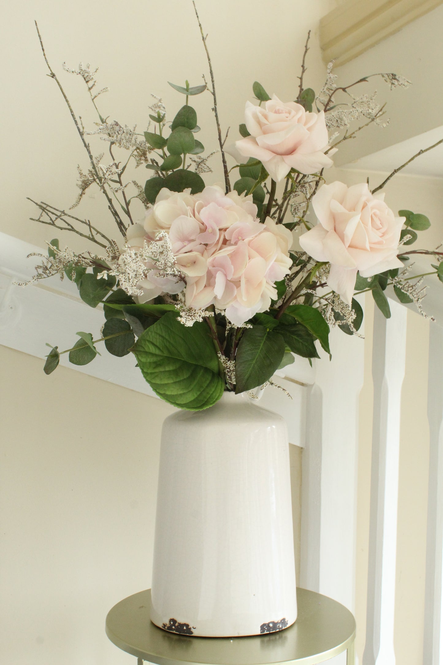 Small Faux Hydrangea Bouquet