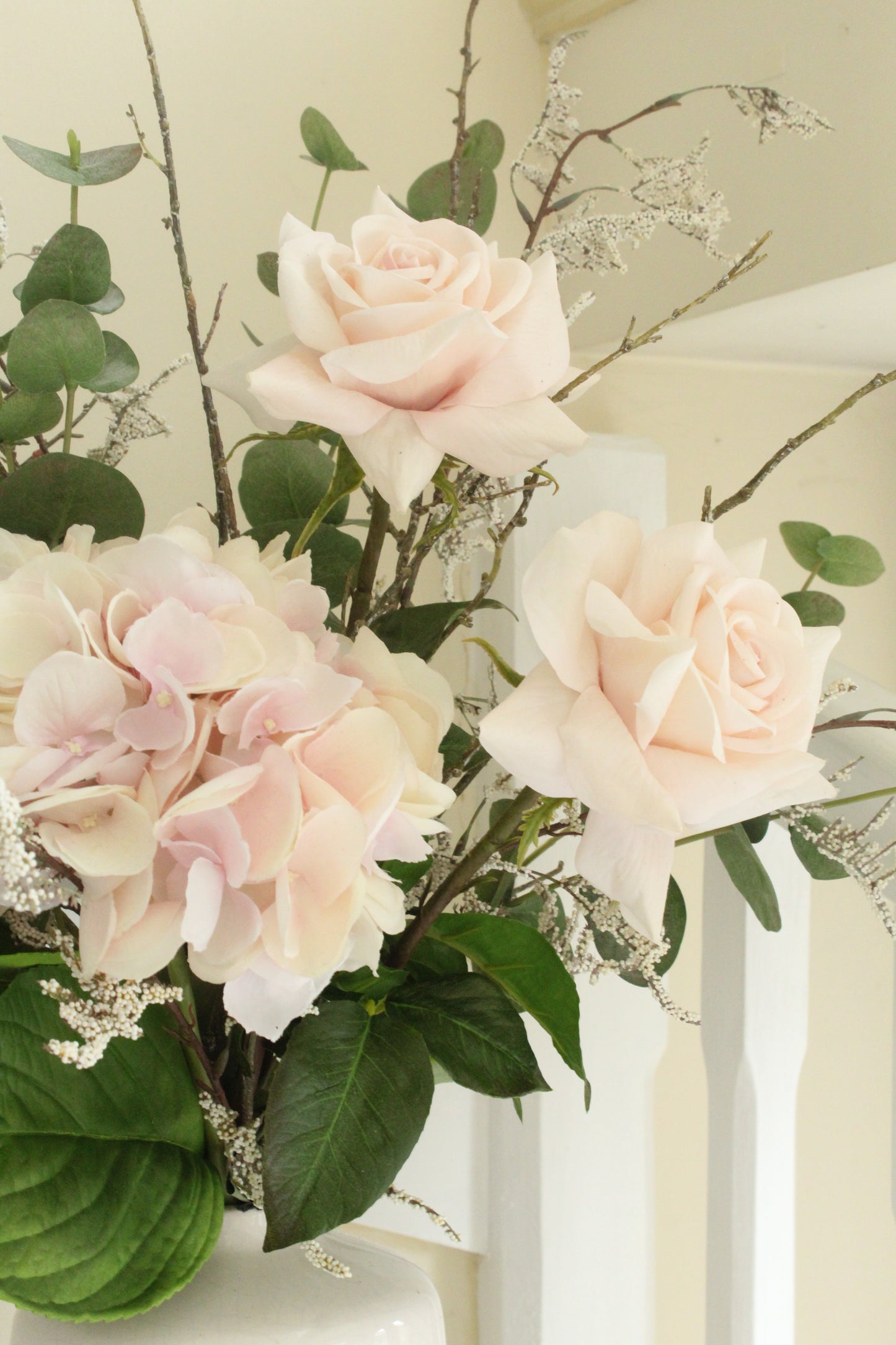 Small Faux Hydrangea Bouquet