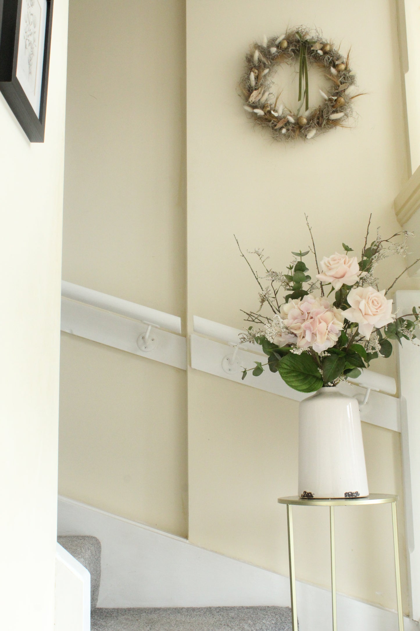 Small Faux Hydrangea Bouquet