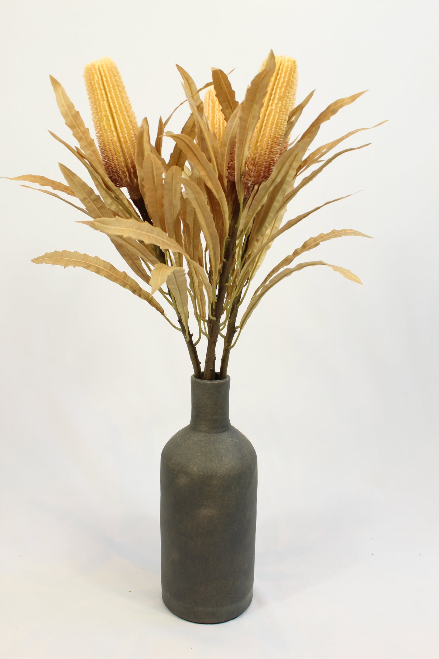 Faux Dried Banksia Stem