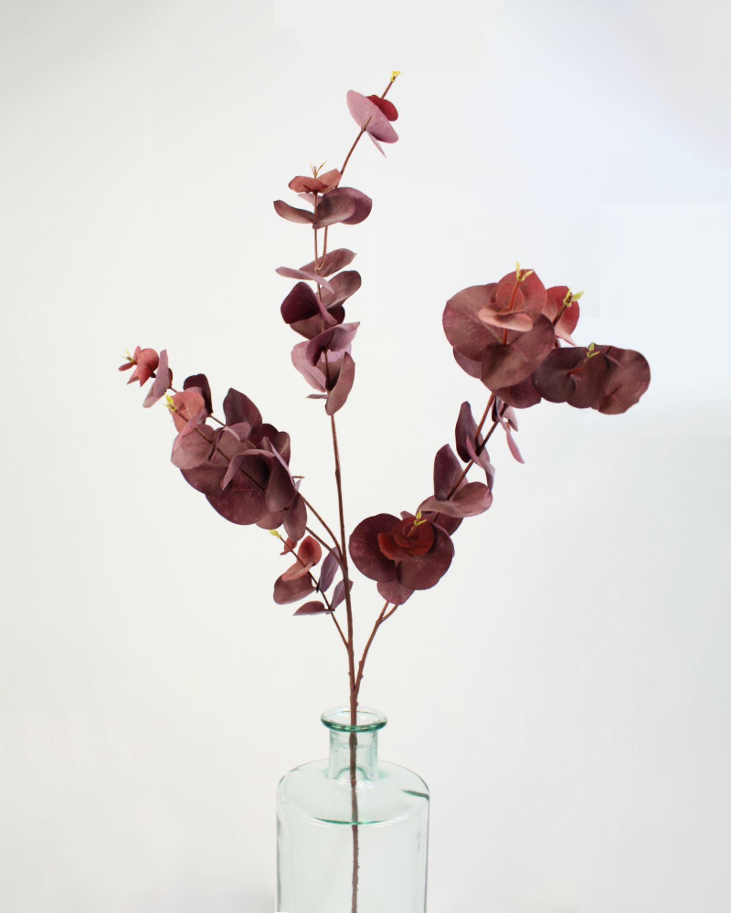 Faux Burgundy Eucalyptus Stem